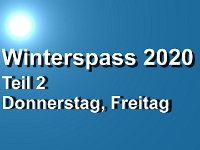 Zweiter Teil ( Do. - Fr. )